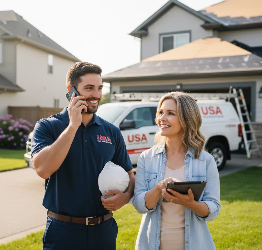 USA Roof Repair Experts customer support in Hartington